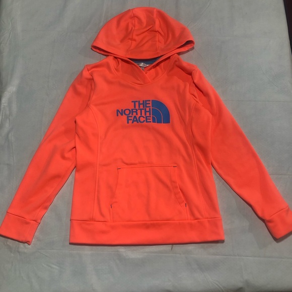 Salmon north face hoodie Clearance